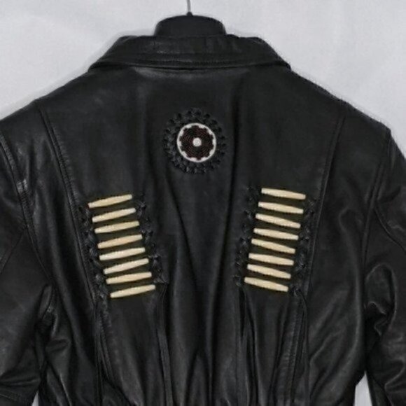 Leather Jacket Tribal - Picture 10 of 12